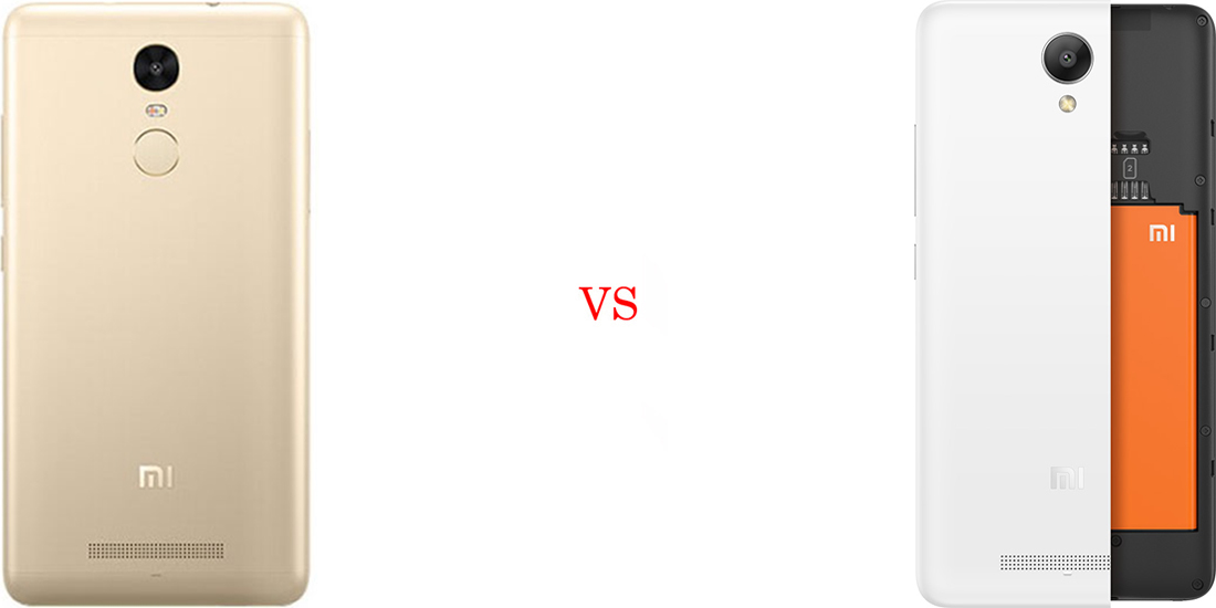 Xiaomi Redmi Note 3 versus Xiaomi Redmi Note 2 5